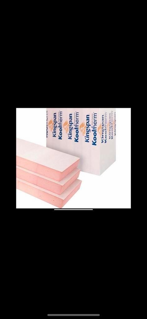 Kingspan Kooltherm / Resol isolatie K3 / K10, Doe-het-zelf en Verbouw, Isolatie en Afdichting, Zo goed als nieuw, Hardschuim (Pir)
