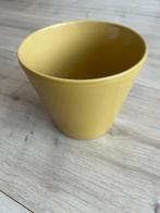 Bloempot 2x, Tuin en Terras, Bloempotten, Ophalen, Zo goed als nieuw, Rond, Aardewerk