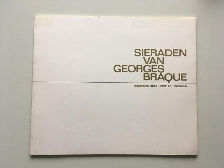 Sieraden van Georges Braque, Boeken, Kunst en Cultuur | Beeldend, Gelezen, Overige onderwerpen, Verzenden