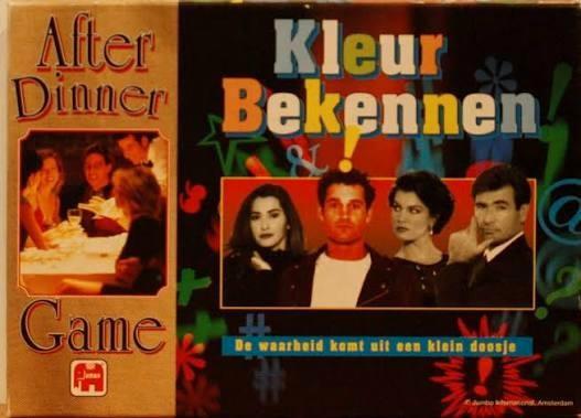 Kleur Bekennen - After Dinner Game, Hobby en Vrije tijd, Gezelschapsspellen | Bordspellen, Gebruikt, Drie of vier spelers, Vijf spelers of meer