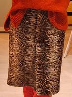 Salvatore Ferragamo animal Print Rok Maat 42, Kleding | Dames, Maat 38/40 (M), Bruin, Salvatore Ferragamo, Ophalen of Verzenden