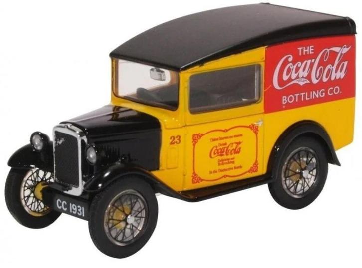 Austin SEVEN VAN `COCA COLA`, Hobby en Vrije tijd, Modelauto's | 1:43, Nieuw, Auto, Overige merken, Ophalen of Verzenden