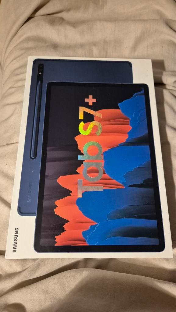 Samsung Galaxy Tab S7+ - Top Tablet!, Computers en Software, Android Tablets, Zo goed als nieuw, Wi-Fi, 12 inch, 128 GB, Ophalen of Verzenden