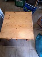 grenen bijzettafel te koop., Ophalen, Gebruikt