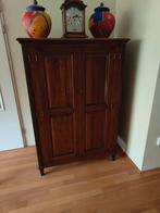 Houten kast met deuren, Huis en Inrichting, Kasten | Dressoirs, Ophalen, Klassiek, 50 tot 100 cm, Overige houtsoorten