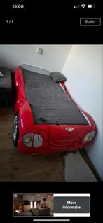 Stoer autobed voor de kinderkamer!, Gebruikt, 70 tot 85 cm, Ophalen of Verzenden, Lattenbodem