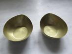 Set 2 messing schenkkommetjes, Ophalen of Verzenden
