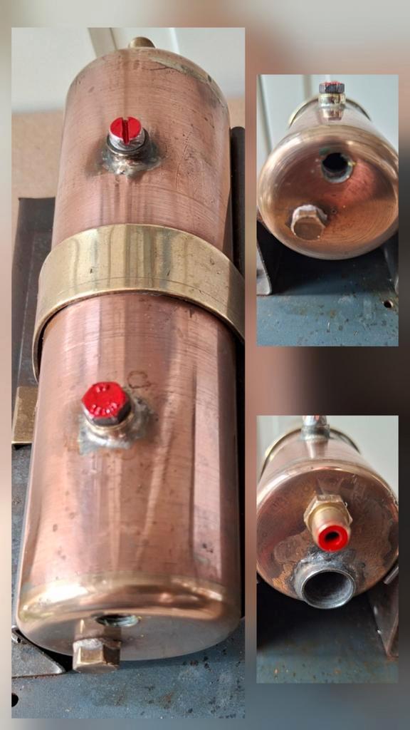 Stoomketel type vuurgang voor bij stoommachine, Hobby en Vrije tijd, Modelbouw | Overige, Groter dan 1:32, Ophalen of Verzenden