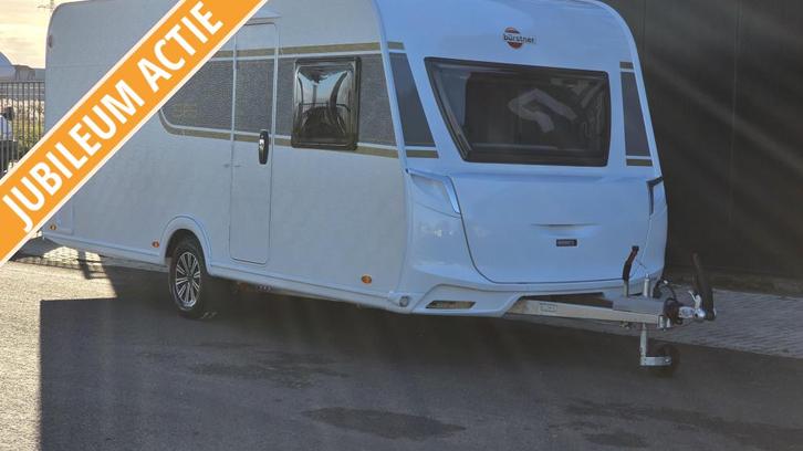 Bürstner Averso 465 TS, Caravans en Kamperen, Caravans, Bedrijf, tot en met 4, 1250 - 1500 kg, Rondzit, Bürstner, Frans bed, Overige typen