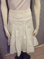 Sub R creme witte rok maat 44 (1B10), Kleding | Dames, Tweedehands verkoop, Tweedehands verkoop, Wit, Maat 42/44 (L)