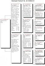 16 Top kweker van postduiven met zeer goede afstamming, Mannelijk, Postduif