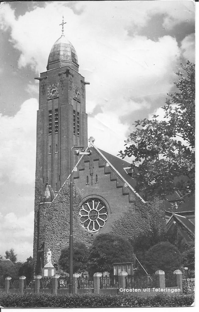 Groeten uit Teteringen., Verzamelen, Ansichtkaarten | Nederland, Ophalen of Verzenden, 1960 tot 1980, Gelopen, Noord-Brabant