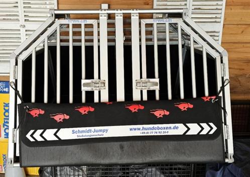 2-vaks autokooi, Dieren en Toebehoren, Hondenbenches, Zo goed als nieuw, Ophalen