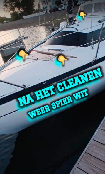 NAUTIC ️CLEANING   BETAALBAAR REINIGEN GLASCOATING  beschikbaar voor biedingen