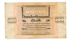 Duitsland 100.000 Mark 1923 Noodgeld Essen, Ophalen of Verzenden, Duitsland, Los biljet