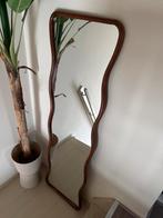 Organische Walnoot Spiegel 170x49, Huis en Inrichting, Woonaccessoires | Spiegels, Ophalen, Minder dan 50 cm, Zo goed als nieuw