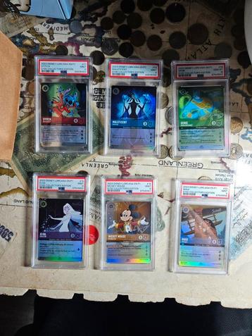 Disney lorcana! D100 gift set psa 9! Enchanted! Genie psa 10 beschikbaar voor biedingen