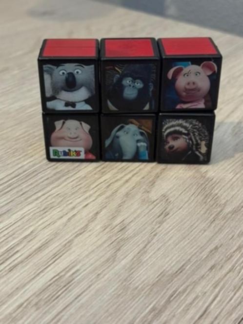 McDonalds Rubiks Kubus van de Sing film, Hobby en Vrije tijd, Denksport en Puzzels, Zo goed als nieuw, Rubik's of 3D-puzzel, Minder dan 500 stukjes