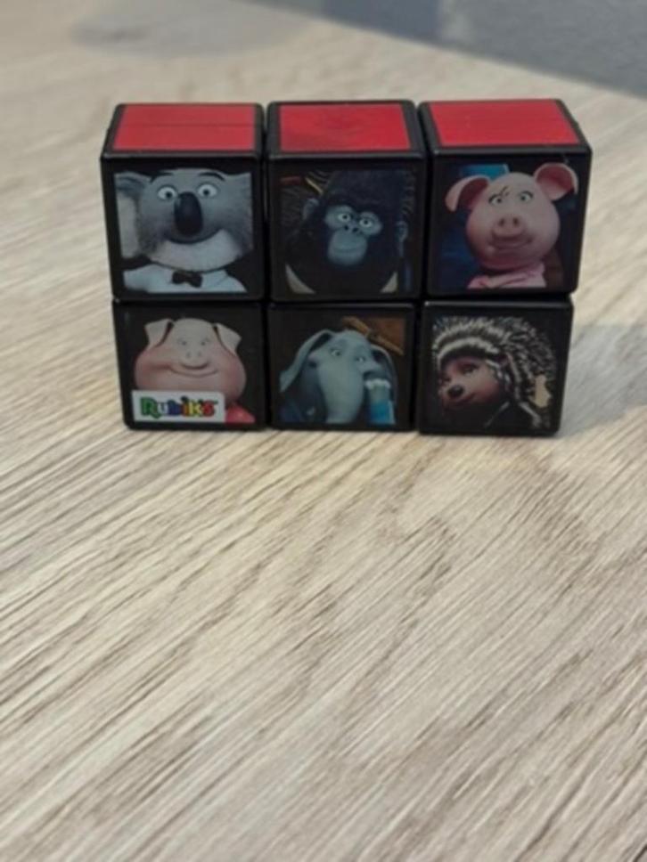 McDonalds Rubiks Kubus van de Sing film, Hobby en Vrije tijd, Denksport en Puzzels, Zo goed als nieuw, Rubik's of 3D-puzzel, Minder dan 500 stukjes