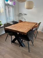 Eetkamer tafel Teakhout | Pronto, Huis en Inrichting, Tafels | Eettafels, Ophalen, Gebruikt, 200 cm of meer, 50 tot 100 cm