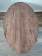 Eettafel Mangohout / Walnoot Bruin 160cm (zonder poten), Huis en Inrichting, Tafels | Eettafels, Ophalen, Nieuw, 50 tot 100 cm