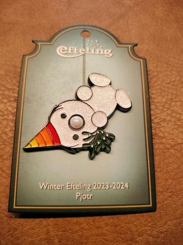 Efteling pin: Winter Efteling 2023 - 2024 Pjotr beschikbaar voor biedingen