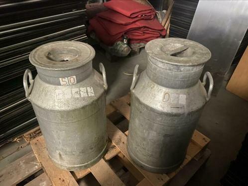 2 melktank's, Huis en Inrichting, Woonaccessoires | Overige, Gebruikt, Ophalen