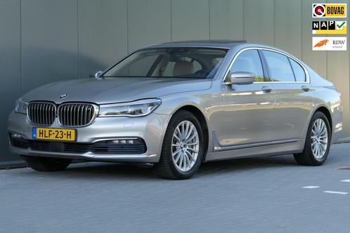 BMW 7-serie 750i xDrive High Executive 4WS Harman/Kardon 360, Auto's, BMW, Bedrijf, Te koop, 7-Serie, 360° camera, 4x4, ABS, Achteruitrijcamera