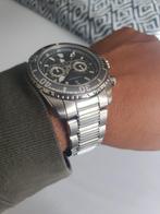 Festina Chrono Black Bay Alu Bezel, Zwart, Ophalen of Verzenden, Zo goed als nieuw, Android