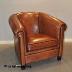 Lounge Atelier schapenlederen meubels nieuw en gebruikt, Huis en Inrichting, Fauteuils, Ophalen, Zo goed als nieuw, Leer