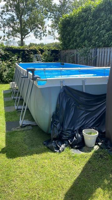 Compleet zwembad pakket met warmtepomp beschikbaar voor biedingen