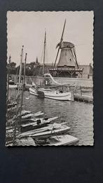Sloten Friesland Haven met Molen 1969, Ophalen of Verzenden, 1960 tot 1980, Gelopen, Friesland
