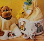 Jungle baby 4 borduurpatronen, Ophalen, Nieuw, Handborduren, Patroon