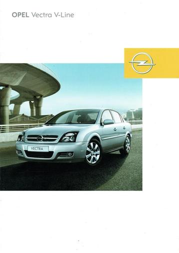 Folder Opel Vectra V-Line (2005) beschikbaar voor biedingen