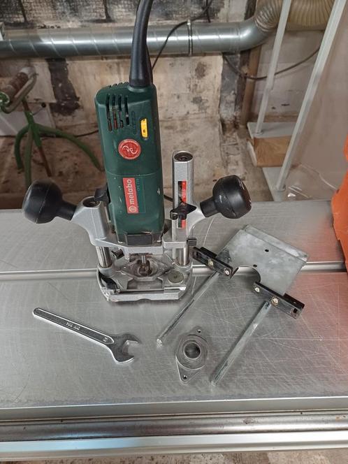 Metabo bovenfrees, Doe-het-zelf en Verbouw, Gereedschap | Freesmachines, Gebruikt, Bovenfrees, Ophalen of Verzenden
