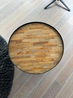 Salontafel Woood, Ophalen, 50 tot 100 cm, Rond, 50 tot 100 cm