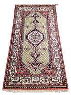 Vintage Perzisch wol Ardebil vloerkleed medallion 99x179cm, Persian Perzisch vintage oosters hype, Gebruikt, Rechthoekig, 50 tot 100 cm