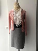 Als Nieuw Marccain grijs rokje wol N6 42 44, Kleding | Dames, Verzenden, Maat 42/44 (L), Zo goed als nieuw, Grijs