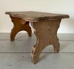 Vintage Frans houten krukje, Huis en Inrichting, Ophalen of Verzenden, Gebruikt, Hout