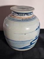 Chinese gemberpot met deksel., Antiek en Kunst, Ophalen of Verzenden