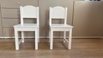 Witte houten kinderstoelen (2 stuks), Kinderen en Baby's, Ophalen, Gebruikt, Stoel(en)
