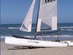 Nette Hobie Tiger F18 catamaran met wegtrailer en cattrack, Watersport en Boten, Ophalen of Verzenden, Gebruikt, Overige brandstoffen