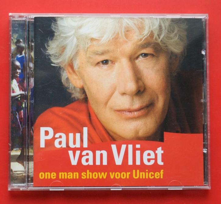 cd Paul van Vliet one man show voor Unicef Meisjes van 30, Cd's en Dvd's, Cd's | Humor en Cabaret, Gebruikt, Ophalen of Verzenden
