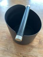 Barista Essentials Uitklopbak Koffie zwart RVS, Witgoed en Apparatuur, Koffiemachine-accessoires, Ophalen, Zo goed als nieuw
