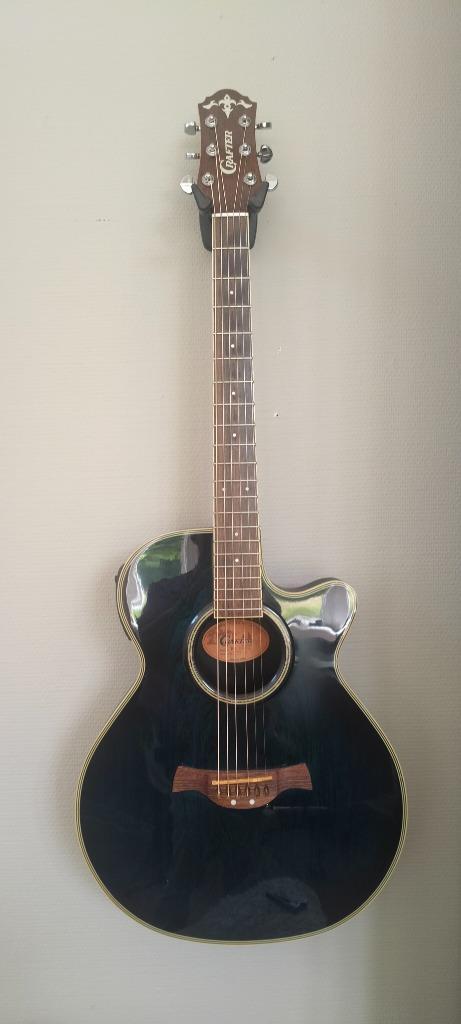 Crafter FX550EQ Elektrisch-akoestische gitaar, Muziek en Instrumenten, Snaarinstrumenten | Gitaren | Akoestisch, Zo goed als nieuw
