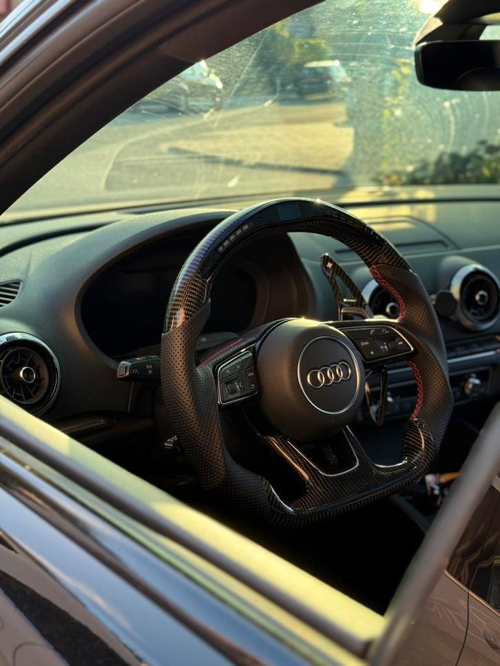 Carbon led stuur audi, Auto-onderdelen, Besturing, Audi, Nieuw, Ophalen of Verzenden
