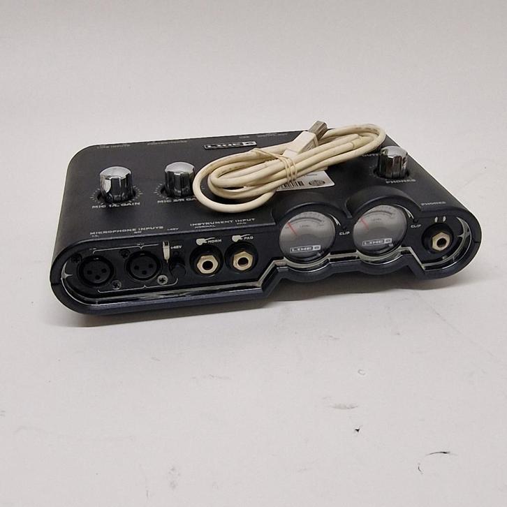 Line 6 UX2 Audio Interface | Nette Staat, Audio, Tv en Foto, Tuners, Zo goed als nieuw