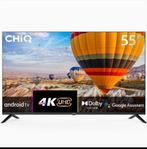 CHiQ 55" 4k smart tv! Gratis thuisbezorgd!, Overige merken, LED, 50 Hz, Nieuw