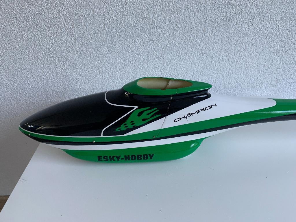 Esky EK4-0065 F3C scale cabin groen rc helicopter nieuw, Ophalen of Verzenden, Nieuw