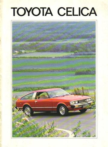 Brochure Toyota Celica 1980 beschikbaar voor biedingen